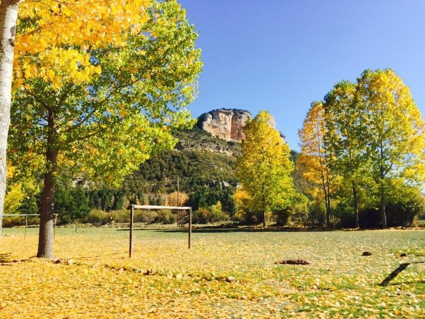 Albergue La Canadilla Uña Exteriér fotografie
